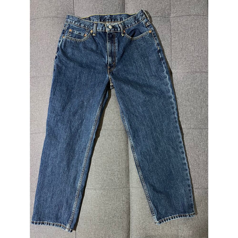 Vintage Levi 550 Jeans Men 34x29‎ Blue 2004 (Actual 32x28.5) - Picture 3 of 9